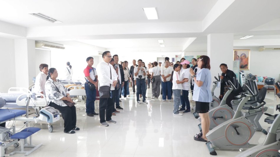"เทศบาลตำบลทับมา ต้อนรับคณะศึกษาดูงานจาก องค์การบริหารส่วนตำบลไผ่เขียว อำเภอสว่างอารมณ์ จังหวัดอุทัยธานี 