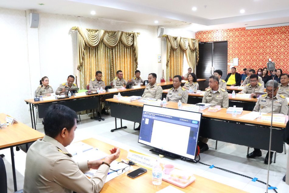 เทศบาลตำบลทับมา จัดประชุมสภาเทศบาลตำบลทับมา สมัยสามัญ สมัยที่ 3 ครั้งที่ 2/2569 ประจำปี พ.ศ. 2569