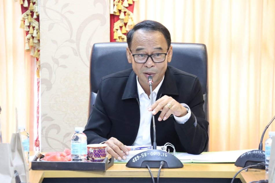 เทศบาลตำบลทับมา ประชุมคณะกรรมการกองทุนหลักประกันสุขภาพเทศบาลตำบลทับมา ครั้งที่ 4/2569 ประจำปีงบประมาณ 2569