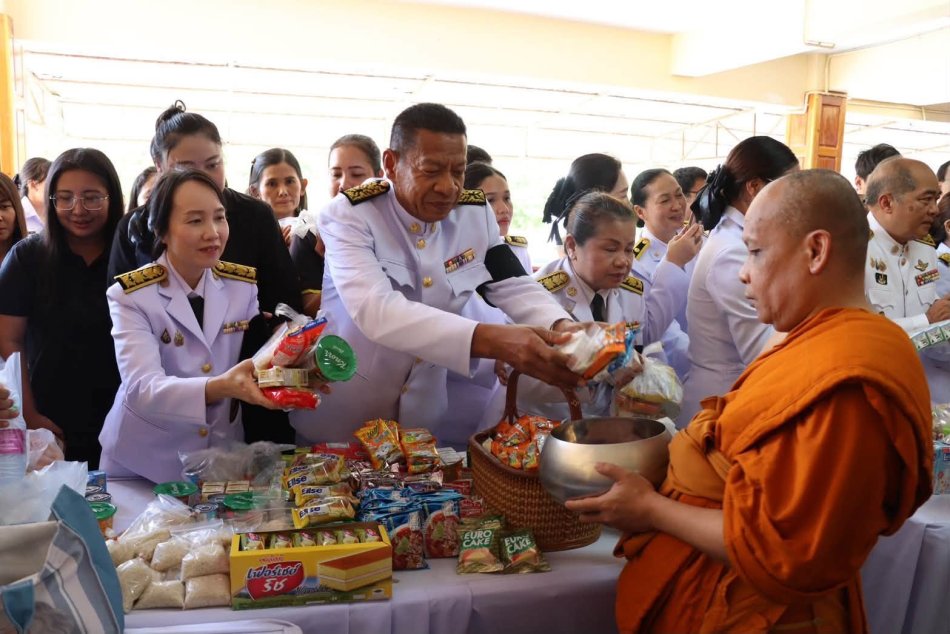 "เทศบาลตำบลทับมา ร่วมพิธีบำเพ็ญกุศลวาระครบ 100 วัน แห่งการสิ้นพระชนม์ สมเด็จพระเจ้าลูกเธอ เจ้าฟ้าพัชรกิติยาภา ฯ"