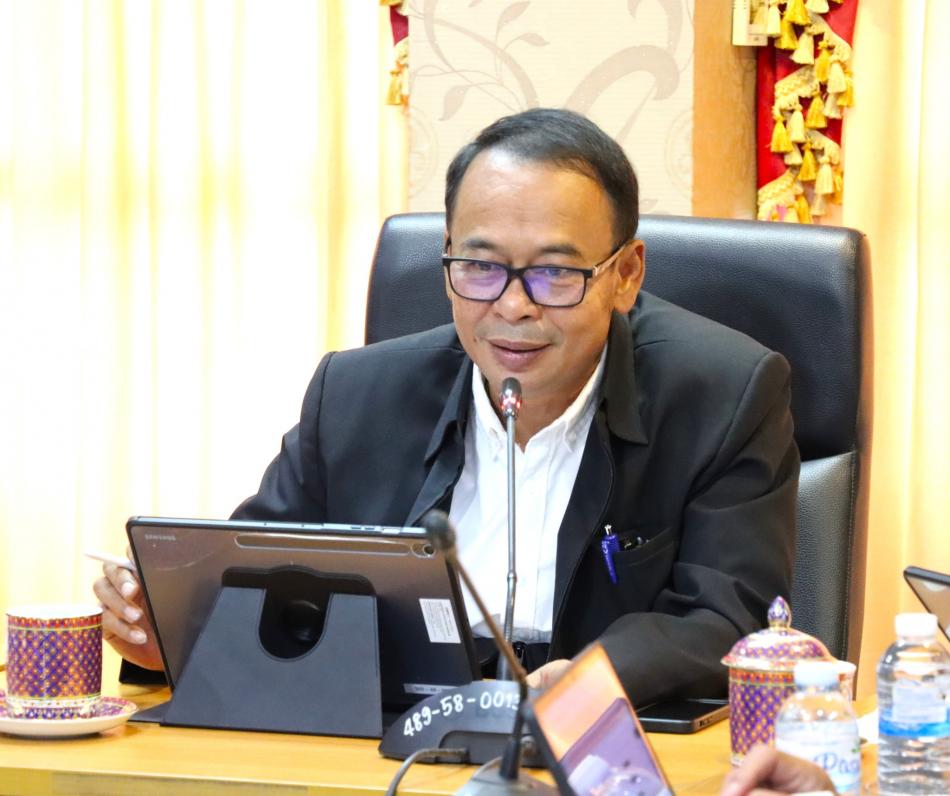 "เทศบาลตำบลทับมา จัดประชุมผู้บริหาร ครั้งที่ 1/2569"