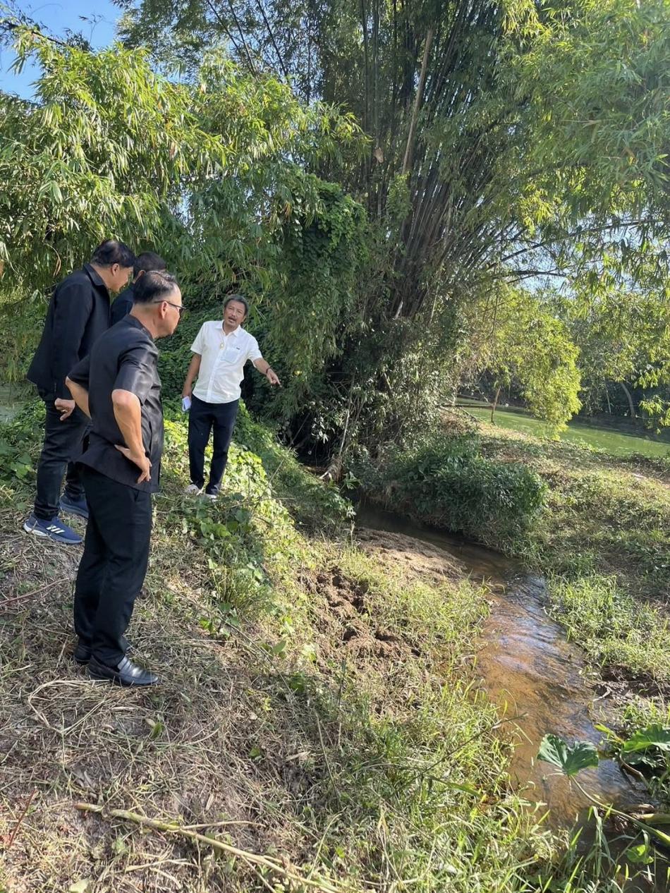 เทศบาลตำบลทับมา ลงพื้นที่สำรวจและหาแนวทางแก้ไขปัญหาในพื้นที่ตำบลทับมา