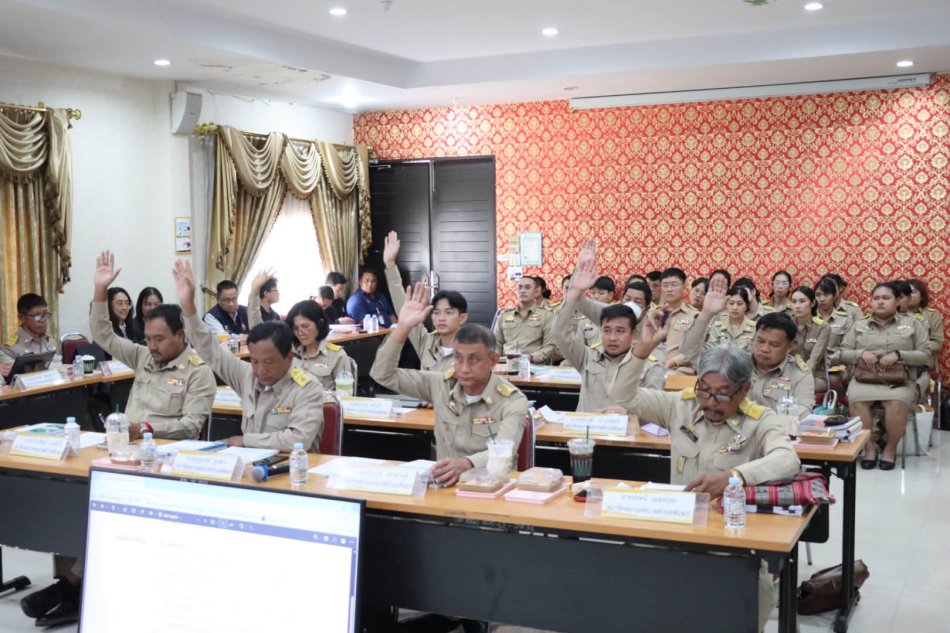 เทศบาลตำบลทับมา ประชุมสภาเทศบาลตำบลทับมา สมัยสามัญ สมัยที่ 2 ครั้งที่ 1/2569 ประจำปี พ.ศ. 2569